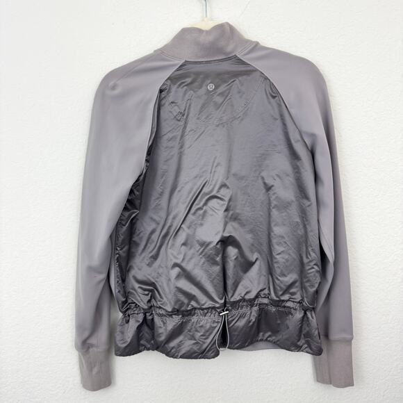 Lululemon Womens Swept Along Jacket Size XS W3CTTS Athleisure Active Dark Chrome - Picture 3 of 8